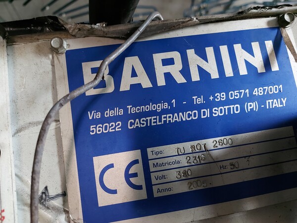 11#7932 Impianto di spruzzatura pelli Barnini in vendita - foto 13