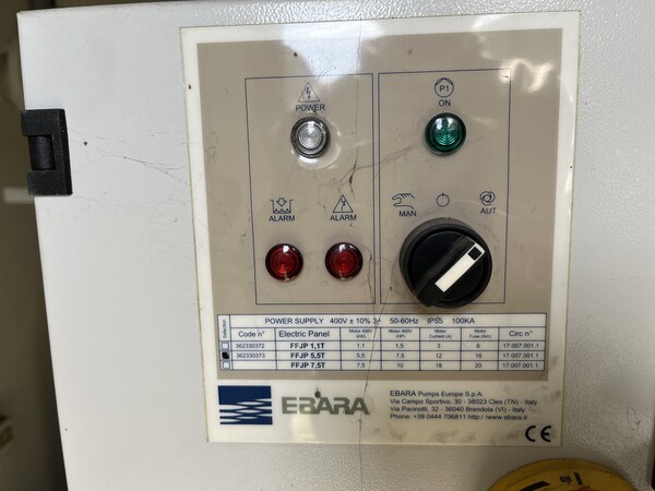16#7932 Gruppo antincendio Ebara Pumps in vendita - foto 6
