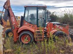 Image 1 - Palazzani wheeled backhoe loader and Manitou forklift - Lot 1 (Auction 7975)