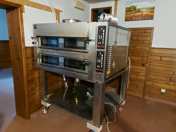 1#7996 Forno elettrico da pizza e cappa aspirante in vendita - foto 4