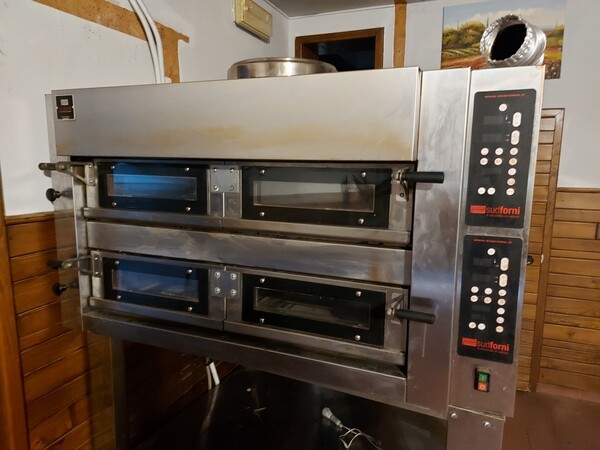 1#7996 Forno elettrico da pizza e cappa aspirante in vendita - foto 6