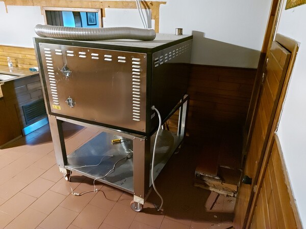 1#7996 Forno elettrico da pizza e cappa aspirante in vendita - foto 9