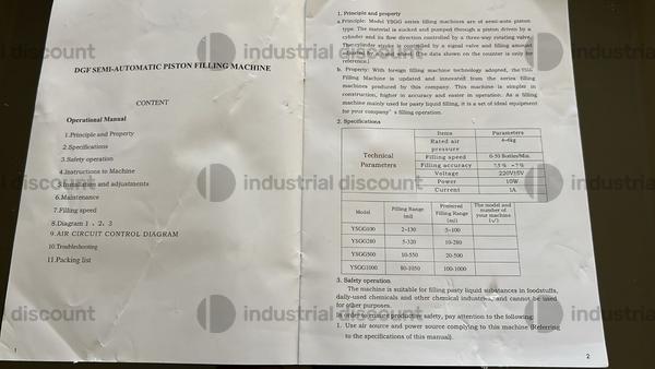 2#79981 Riempitrice per tubi di plastica e refrigeratore industriale in vendita - foto 12