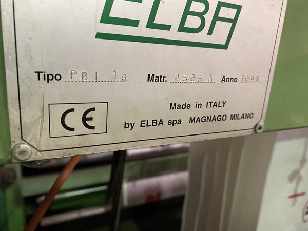15#8012 Saldatrice materiale plastico aperta Elba in vendita - foto 2
