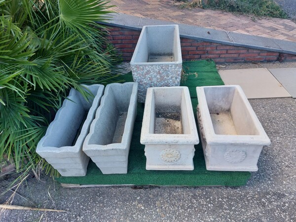 18#8015 Blocchi in calcestruzzo e vasi in vendita - foto 4