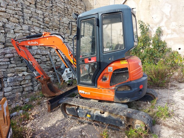 6#8017 Escavatore Kubota U35 in vendita - foto 1