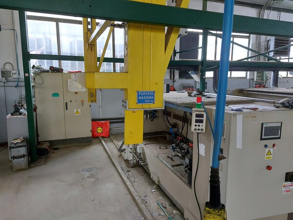 1#8033 Impianto galvanico per ramatura cilindri rotocalco in vendita - foto 6