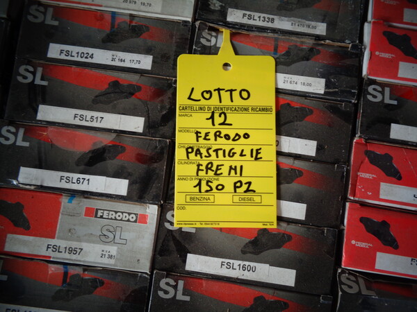 12#8048 Pastiglie freni in vendita - foto 6