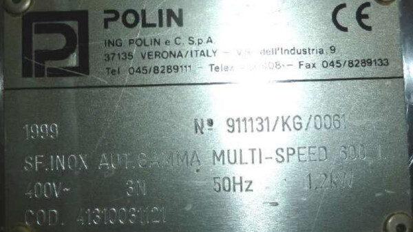 5#8062 Sfogliatrice Ostali Polin e Stampi per cioccolato in vendita - foto 7