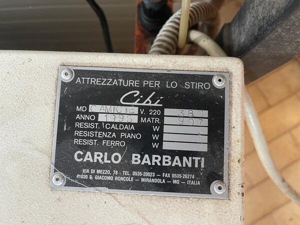 1#8077 Macchinari da stiro in vendita - foto 10