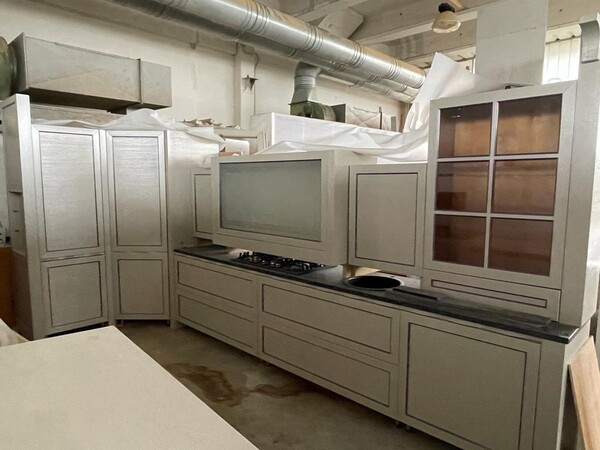 7#8083 Cucina in rovere spazzolato grigio in vendita - foto 2