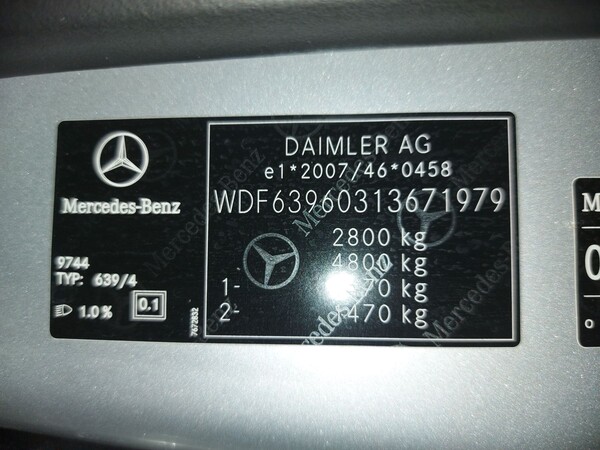 6#8088 Autofunebre furgonato Mercedes in vendita - foto 15