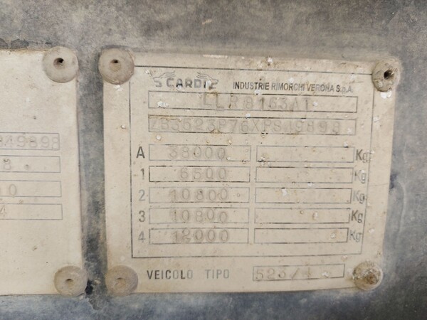 17#8091 Semiririmorchio Cardi in vendita - foto 5