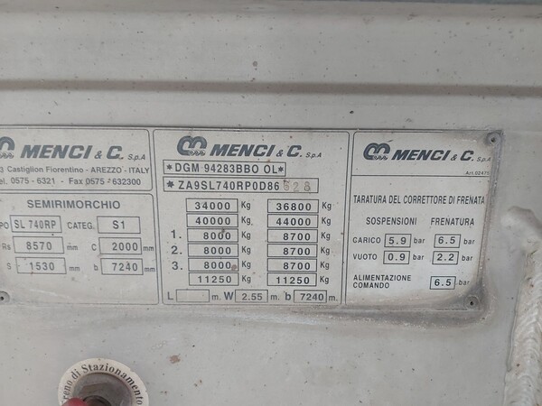 21#8091 Semirimorchio Menci in vendita - foto 5