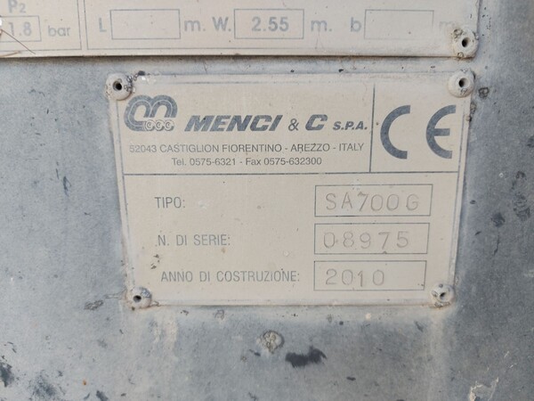 26#8091 Semirimorchio Menci in vendita - foto 4