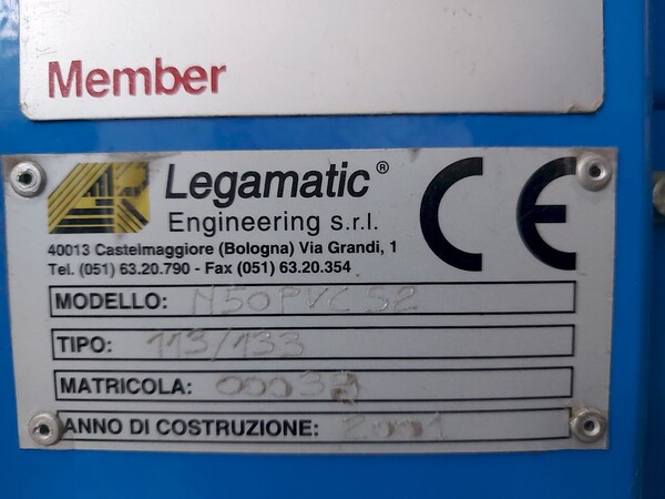 69#8109 Nastratrice marca Legamatic in vendita - foto 5