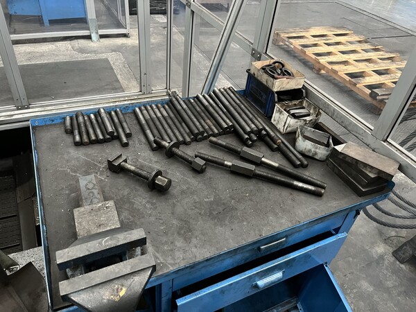 4#8114 Utensili, fissatori, cubi e staffe per alesatrice Spirit 250KM23 e alesatrice Spirit 460 in vendita - foto 19