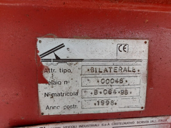 4#8116 Rimorchio ACERBI ribaltabile 3 assi in vendita - foto 9