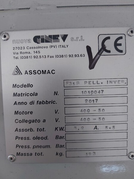 1#8121 Macchinari per la lavorazione pelli in vendita - foto 65