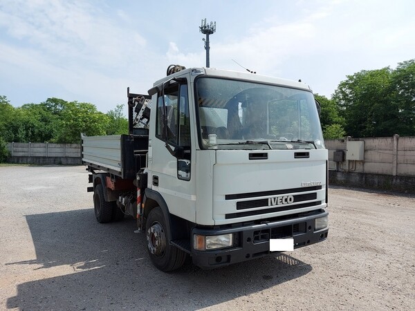 3#8127 Autocarro Iveco Eurocargo 100E15 K con gru in vendita - foto 2