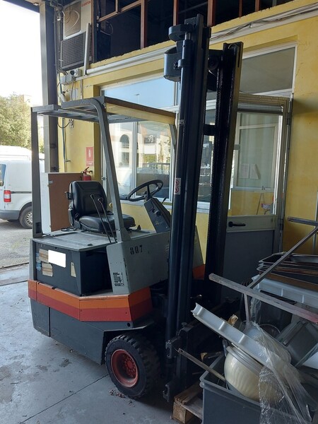 1#8152 Carrello elevatore elettrico Fiat Om in vendita - foto 3