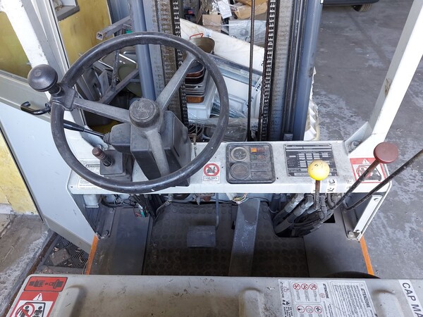 1#8152 Carrello elevatore elettrico Fiat Om in vendita - foto 5