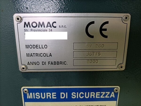 6#8173 Tornio Momac 260 in vendita - foto 2