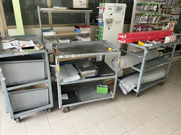 10#8205 Soppalco e scaffalatura leggera in vendita - foto 17