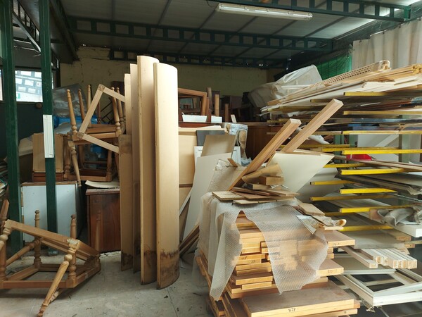 1#8208 Materiale per laboratorio artigiano lavorazione legno in vendita - foto 1