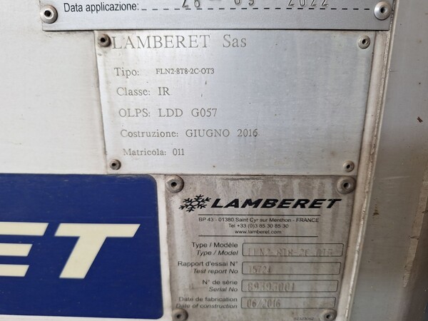 10#8242 Nissan Cabstar NT400 isotermico con gruppo frigo in vendita - foto 9