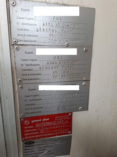 11#8242 Mercedes Ateco 1224 isotermico con gruppo frigo in vendita - foto 4