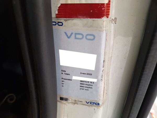 12#8242 Iveco Eurocargo 160-250 isotermico con gruppo frigo in vendita - foto 13