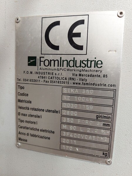 1#8245 Attrezzature e materiale per la produzione di infissi in vendita - foto 31