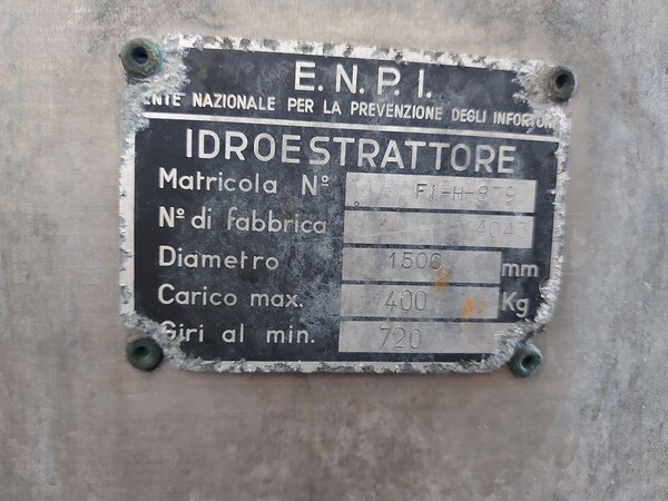 23#8259 Centrifuga di estrazione in vendita - foto 2