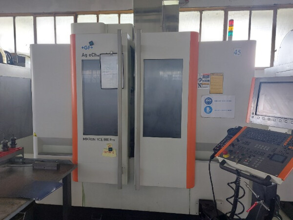 1#8288 Centro di lavoro Mikron e accessori vari in vendita - foto 1