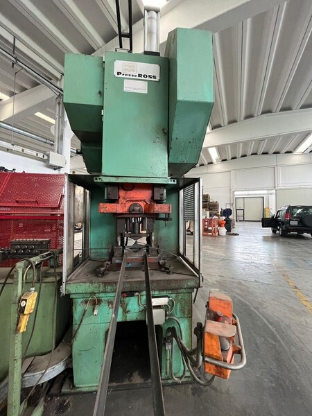 5#8297 Pressa Ross 120 Ton con avanzamento automatico Micromel in vendita - foto 10