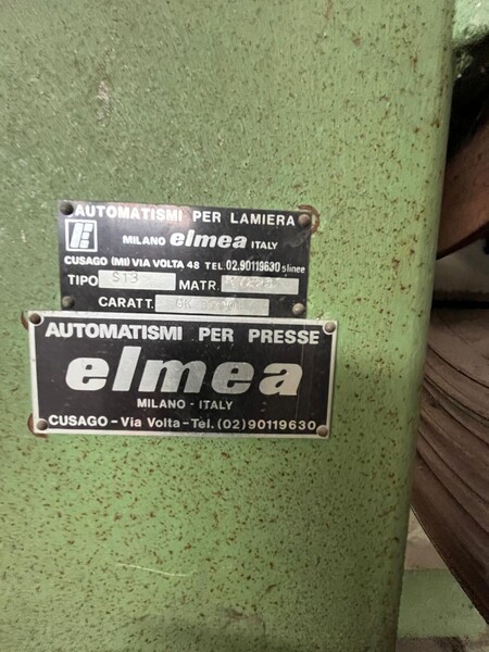 6#8297 Pressa Ross 100 Ton con avanzamento automatico Micromel in vendita - foto 12