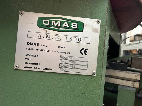 9#8297 Pressopiegatrice Omas con punta automatica in vendita - foto 12