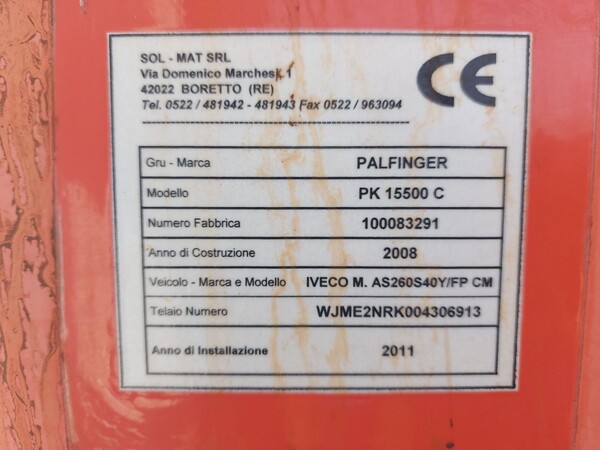 2#8298 Autocarro Iveco in vendita - foto 8