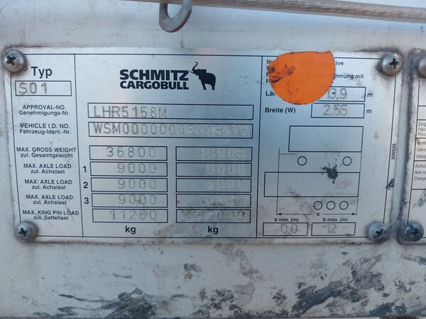 1#8301 Semirimorchio Schmitz Cargobull in vendita - foto 2