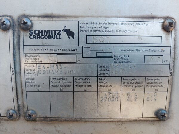 4#8301 Semirimorchio Schmitz Cargobull in vendita - foto 3