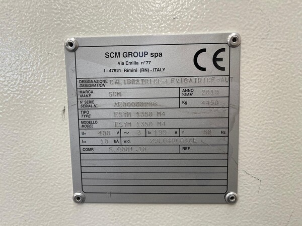 2#8316 Sbavatrice SCM in vendita - foto 2