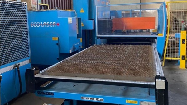 23#8345 Taglio laser co2 con cambio pallet in vendita - foto 4