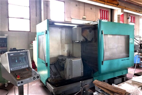 28#8345 DECKEL MAHO DMU 60P CENTRO DI LAVORO VERTICALE 5 ASSI in vendita - foto 1