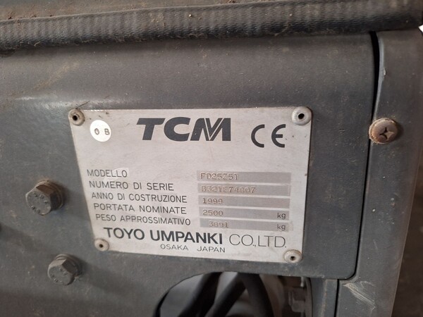 41#8350 CARRELLO ELEVATORE  TCM FD in vendita - foto 7