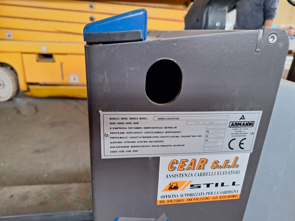 42#8350 CARRELLO ELEVATORE ARMANNI TPE SL SMART in vendita - foto 5
