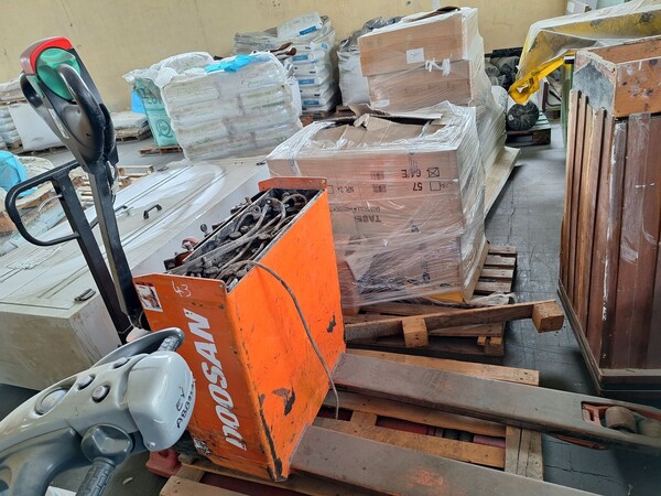 43#8350 TRANSPALLET ELETTRICO Doosan LEDH20 in vendita - foto 3
