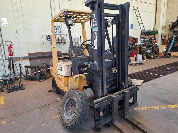 8#8350 CARRELLO ELEVATORE  TCM FD in vendita - foto 6
