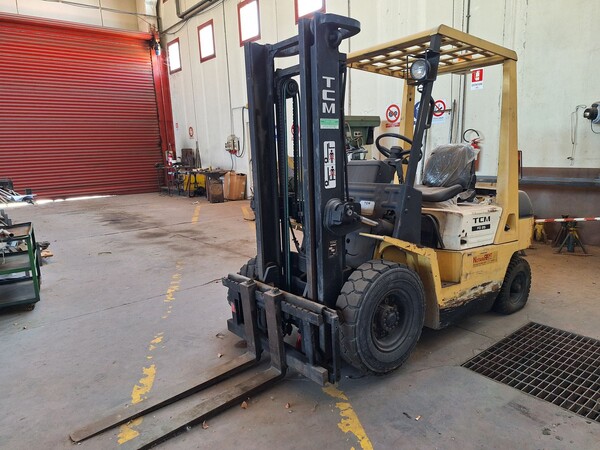 8#8350 CARRELLO ELEVATORE  TCM FD in vendita - foto 7