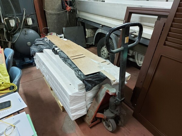 1#8373 Attrezzature per la produzione di infissi in alluminio e Fiat Ducato in vendita - foto 28